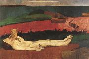 Paul Gauguin The Lost Virginity (mk19) oil on canvas